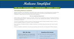 Desktop Screenshot of medicaresimplified.org