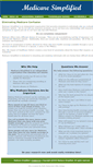 Mobile Screenshot of medicaresimplified.org